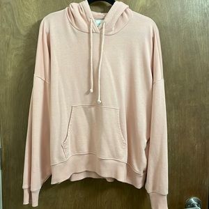 American Eagle pink hoodie sweatshirt